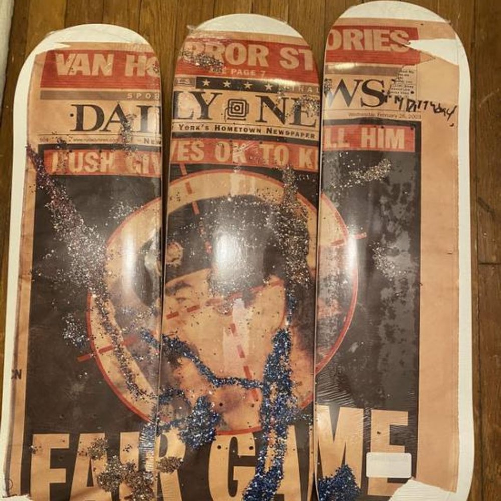 Supreme Dash Snow Skateboard Set